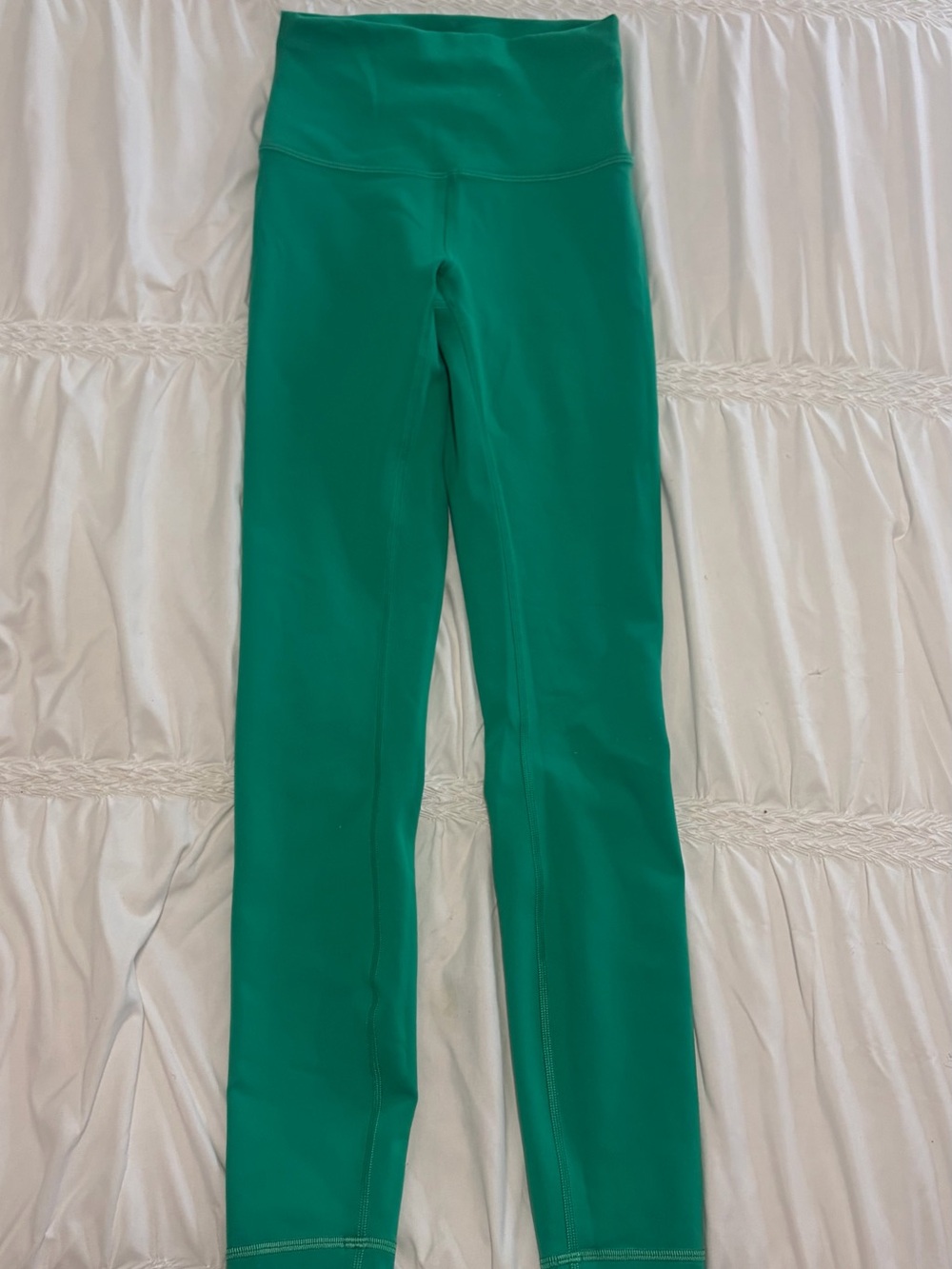 lululemon athletica Emerald Green High-Waist Leggings